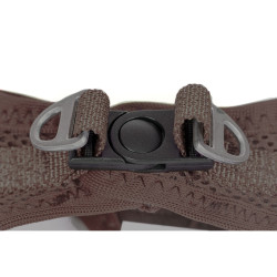 Dog Harness Gloria 24,5-26 cm Brown 18-20 cm