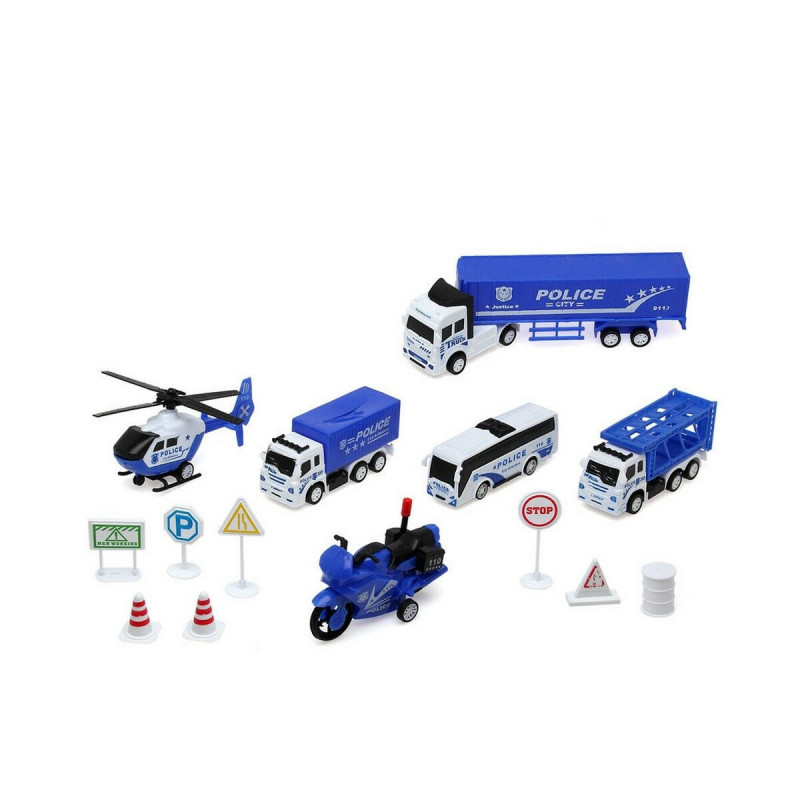 Vehicle Playset City Police 45 x 33 x 6 cm