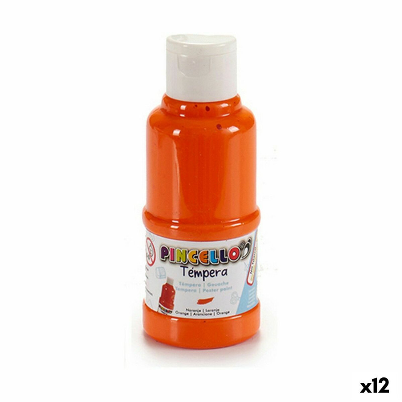 Tempera Orange (120 ml) (12 Units)