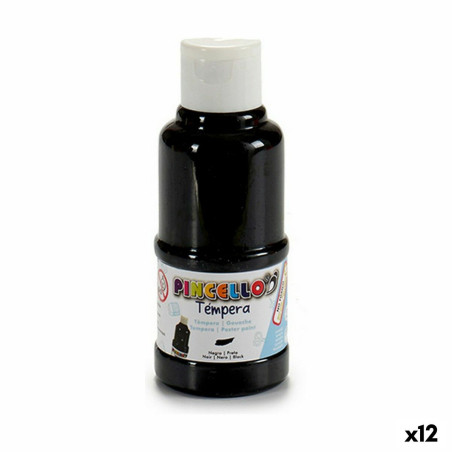 Tempera Black (120 ml) (12 Units)