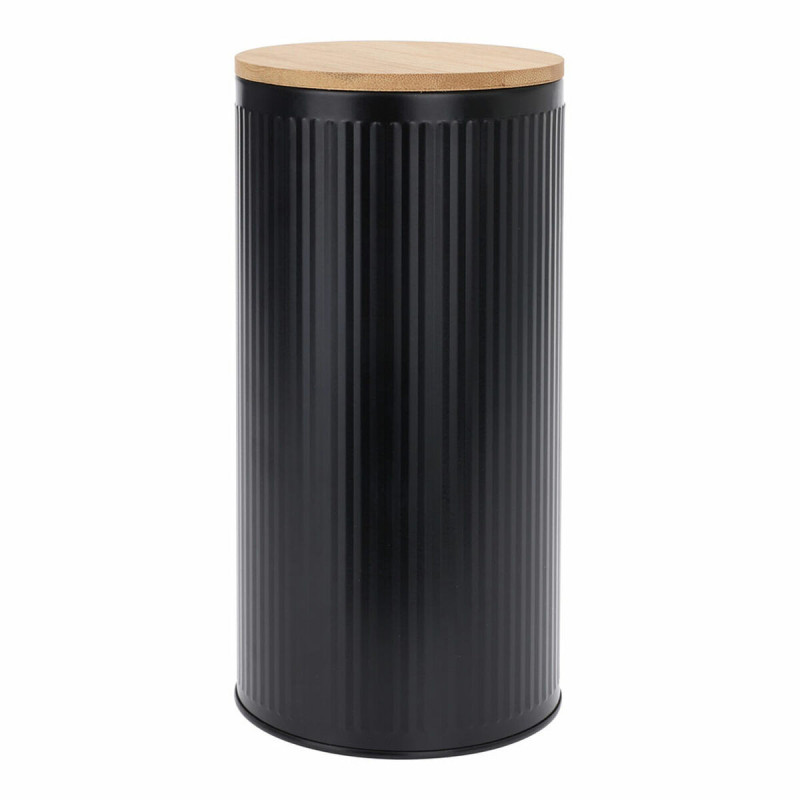 Tin Black Bamboo 1,6 L 10,8 x 10,8 x 21 cm