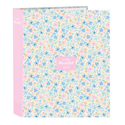 Ring binder BlackFit8 Blossom Multicolour A4 27 x 33 x 6 cm