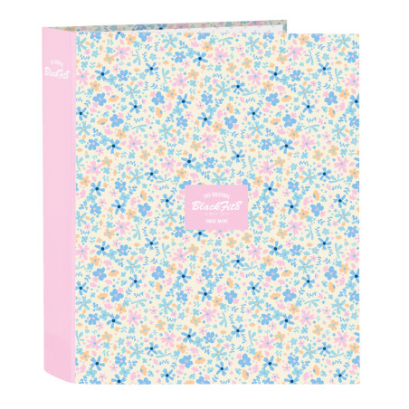 Ring binder BlackFit8 Blossom Multicolour A4 27 x 33 x 6 cm