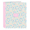 Ring binder BlackFit8 Blossom Multicolour A4 27 x 33 x 6 cm