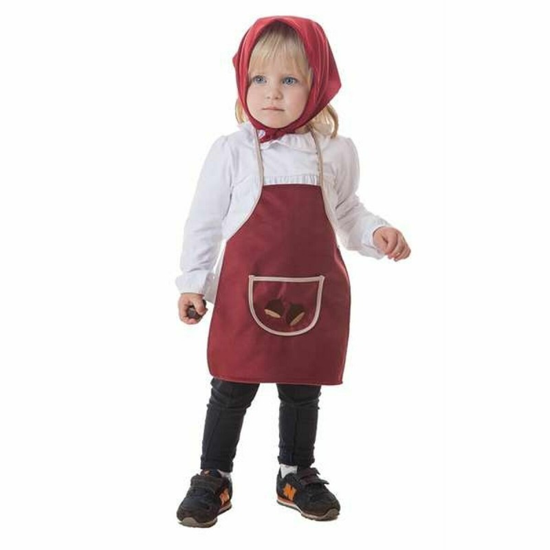 Costume for Children Female Chef Red