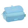 Triple Carry-all Benetton Sequins Light Blue (21,5 x 10 x 8 cm)