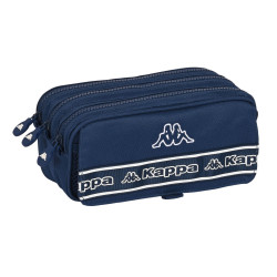 Triple Carry-all Kappa Navy Navy Blue (21,5 x 10 x 8 cm)