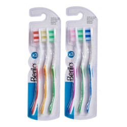 Toothbrush Yellow Blue Red Green Pink (12 Units)