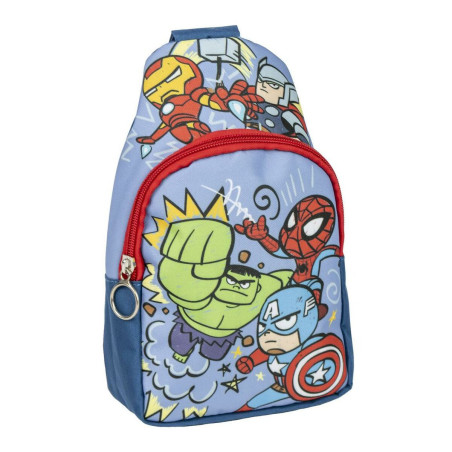 Child bag The Avengers Shoulder Bag Blue 13 x 23 x 7 cm