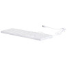 Keyboard Activejet Klawiatura USB K-3066SW White QWERTY