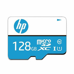 Micro SD Memory Card with Adaptor HP Class 10 100 Mb/s