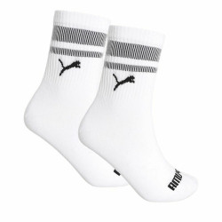 Sports Socks Puma New Heritage White