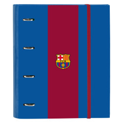 Ring binder F.C. Barcelona M666 A4 Maroon Navy Blue 27 x 32 x 3.5 cm