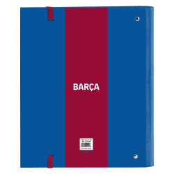 Ring binder F.C. Barcelona M666 A4 Maroon Navy Blue 27 x 32 x 3.5 cm