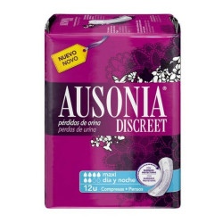 Incontinence Sanitary Pad Ausonia Discreet Maxi 12 Units