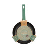 Non-stick frying pan Black Green Ø 26 cm Aluminium