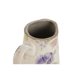 Jug Home ESPRIT White Lilac Stoneware