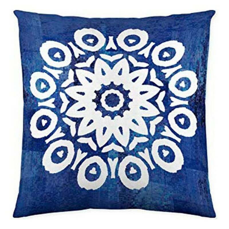 Cushion cover Costura Greek Indigo (50 x 50 cm)