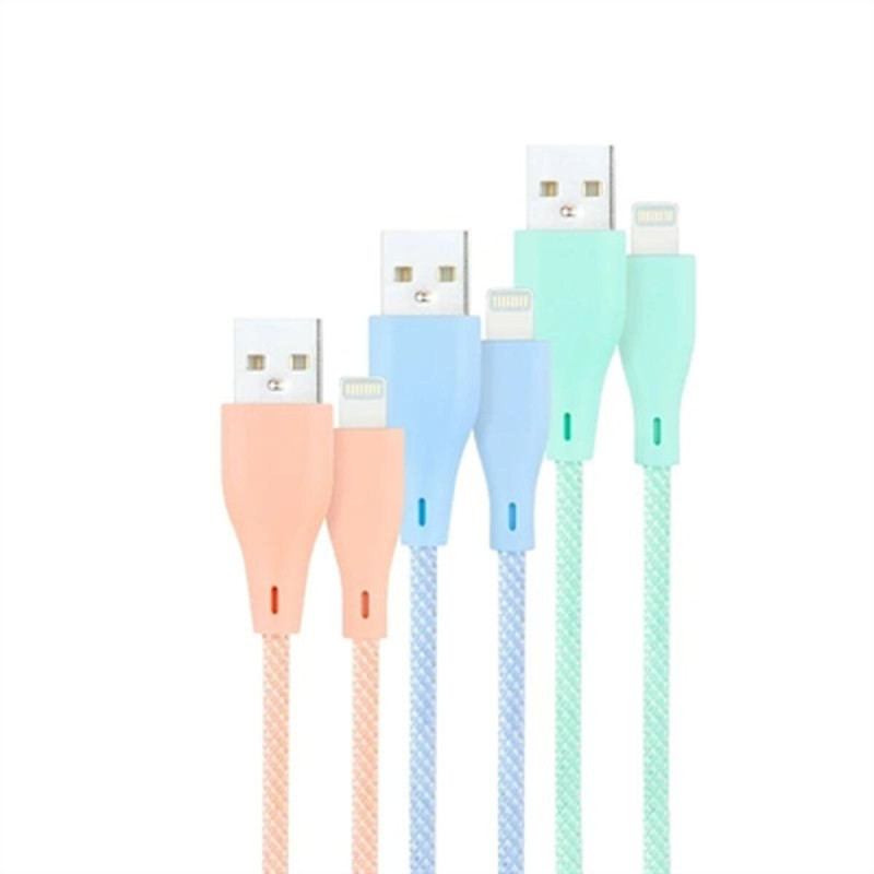 USB to Lightning Cable NANOCABLE 10.10.0401-CO1 1 m Leggings