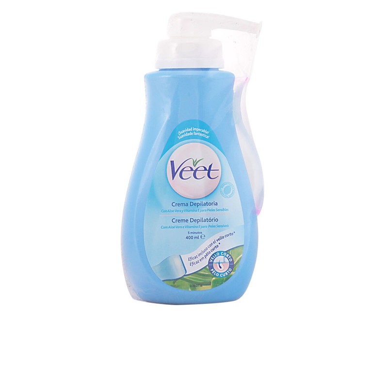 Body Hair Removal Cream Veet Sensitive skin Aloe Vera (400 ml)