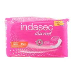 Incontinence Sanitary Pad Discreet Maxi Indasec (Parapharmacy)