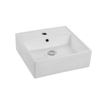 Washbasin Oceanic Lenã Ceramic Squared 46,5 x 46,5 x 16 cm