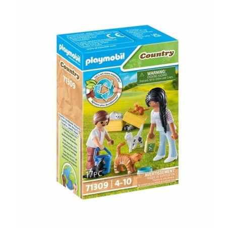 Playset Playmobil Country Cats 17 Pieces