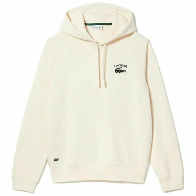 Men’s Hoodie Lacoste Inscription White