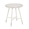 Side table Cream Iron 56 x 56 x 60 cm