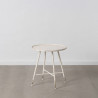 Side table Cream Iron 56 x 56 x 60 cm