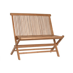 Bench Home ESPRIT Brown Natural 100 x 45 x 90 cm