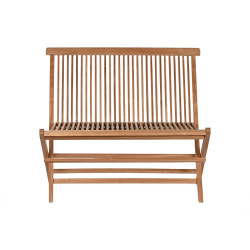 Bench Home ESPRIT Brown Natural 100 x 45 x 90 cm