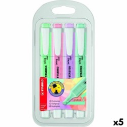 Fluorescent Marker Set Stabilo Swing Cool Pastel Multicolour (5 Units)