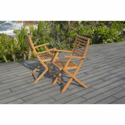 Garden chair 57,5 x 56 x 90 cm (2 Units)