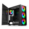 ATX Semi-tower Box Savio SAVGC-PRIMEX1 Black