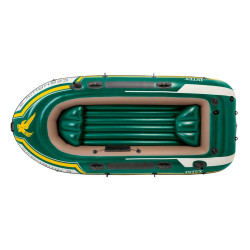 Inflatable Boat Intex Seahawk 3 Green 295 x 43 x 137 cm