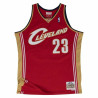 Basketball shirt Mitchell & Ness Lebron James Cleveland Cavaliers Red