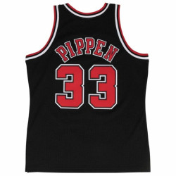 Basketball shirt Mitchell & Ness Chicago Bull Scotie Pippen Black