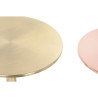 Set of 2 tables Home ESPRIT Copper Golden 46 x 46 x 51 cm