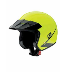 Helmet OMP star Yellow White L