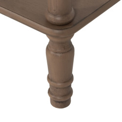 Console Brown Pine MDF Wood 71 x 30 x 71 cm