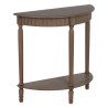 Console Brown Pine MDF Wood 71 x 30 x 71 cm