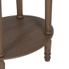 Side table Brown 50 x 40 x 66 cm