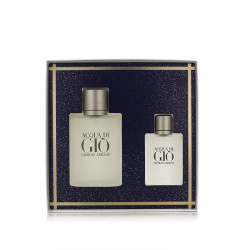 Men's Perfume Set Giorgio Armani Acqua Di Gio EDT 2 Pieces