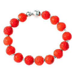 Ladies' Bracelet Thomas Sabo KT0147-870-10-L17 Red 20 cm