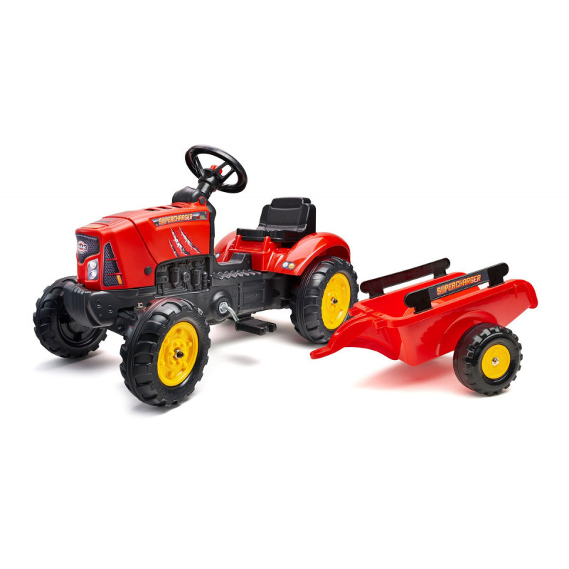 Pedal Tractor Falk Supercharger 2030AB Red