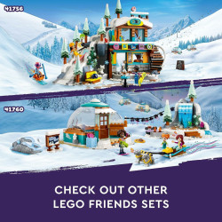 Playset Lego Friends 41756 Ski-Slope 980 Pieces