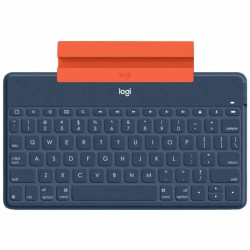 Keyboard Logitech 920-010048 AZERTY French Blue Black