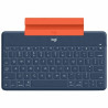 Keyboard Logitech 920-010048 AZERTY French Blue Black