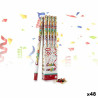 Confetti cannon 5 x 98,5 x 5 cm Paper Multicolour (48 Units)